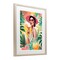 Stupell Industries Exotic Summer Cocktail Framed Print Under Glass, design by Tabz Jones